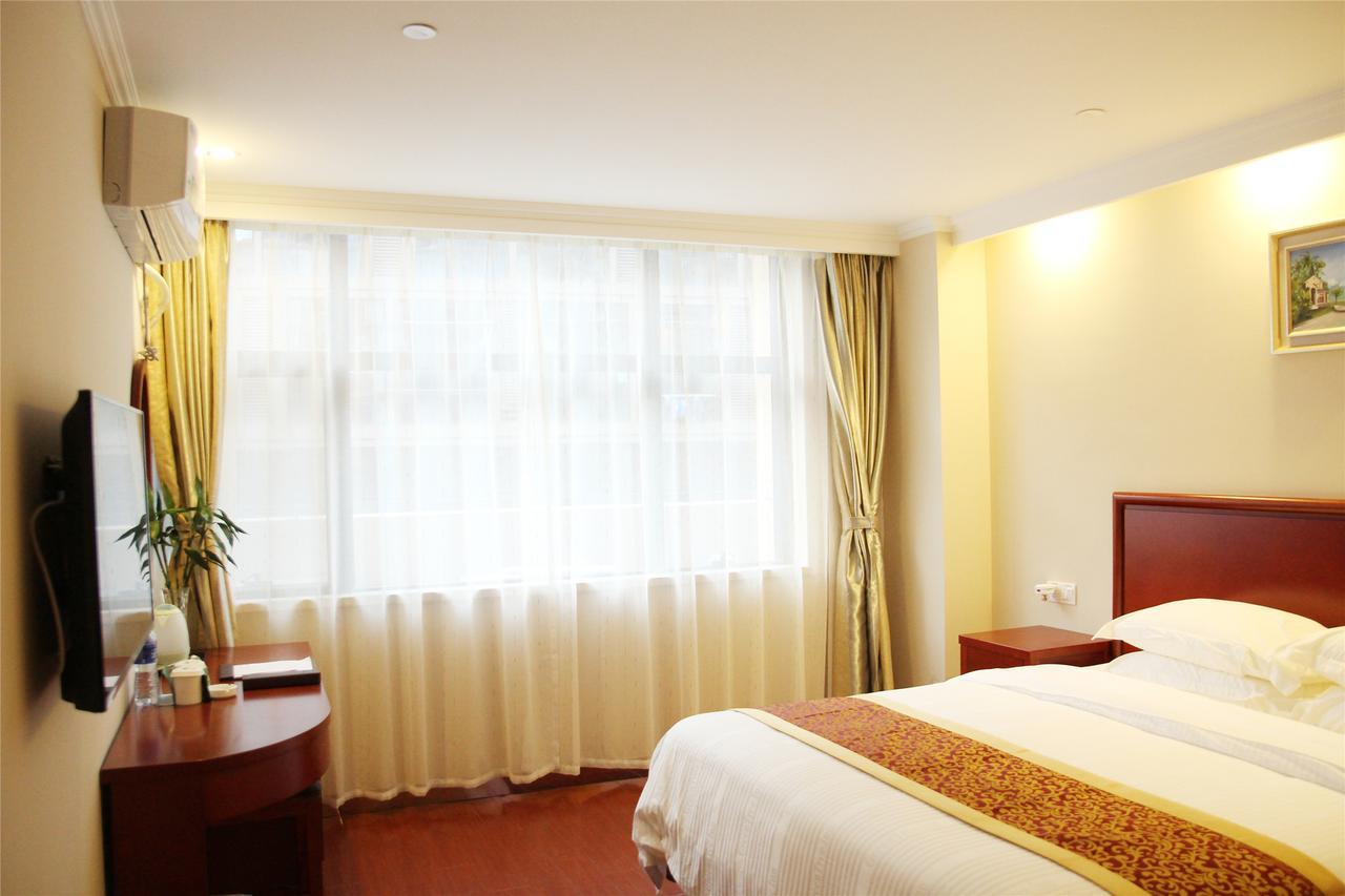 Greentree Inn Shandong Yantai Development Zone International Airport Shell Hotel Penglai Exterior foto