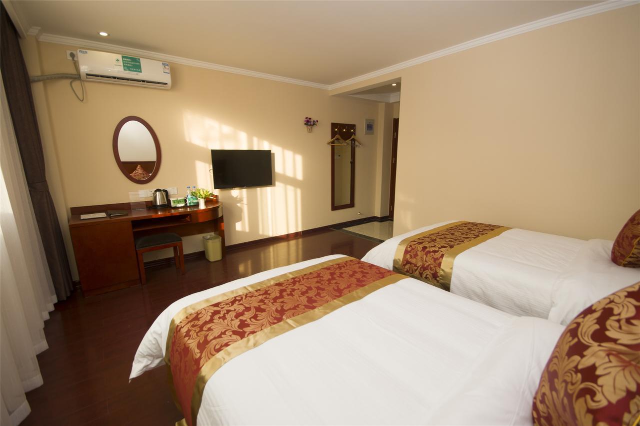 Greentree Inn Shandong Yantai Development Zone International Airport Shell Hotel Penglai Exterior foto